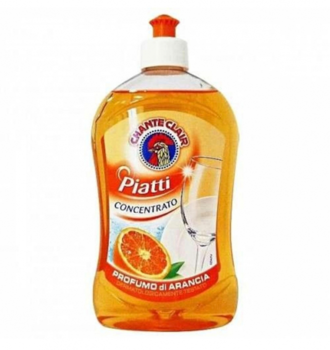 Detergent de vase gel concentrat Chante Clair portocale 500 ml [1]