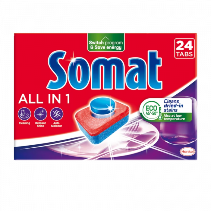 Detergent masina de spalat vase Somat All in One - 24 spalari [1]