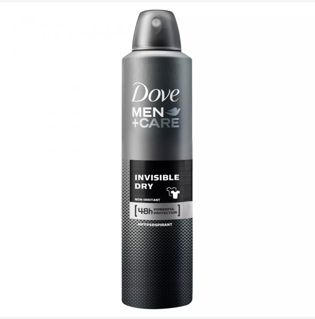 DOVE DEO MEN INVISIBLE DRY 250ML [1]