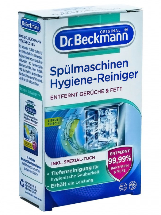 Pudră Igienizare Mașină de Spălat Vase Dr. Beckmann - 75g | Igienă Superioară [1]