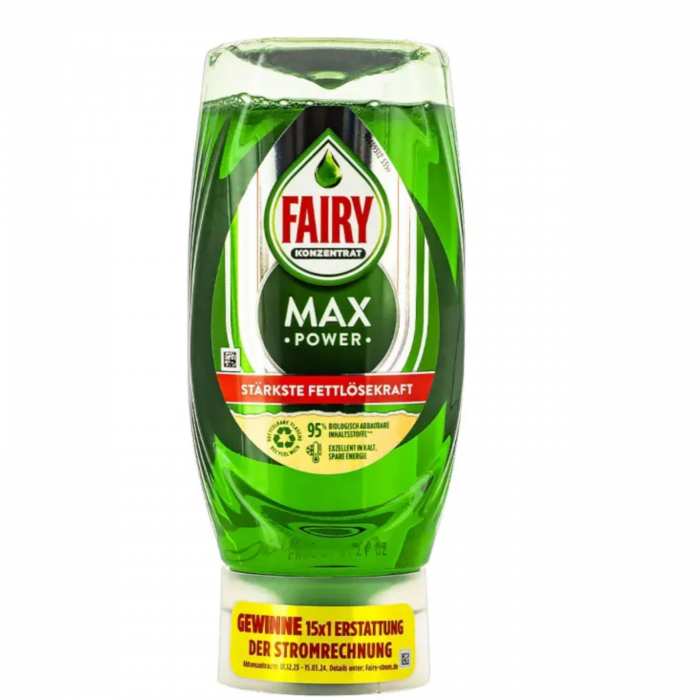 Fairy Max Power 370ml Detergent Vase - Curățare și Strălucire [1]