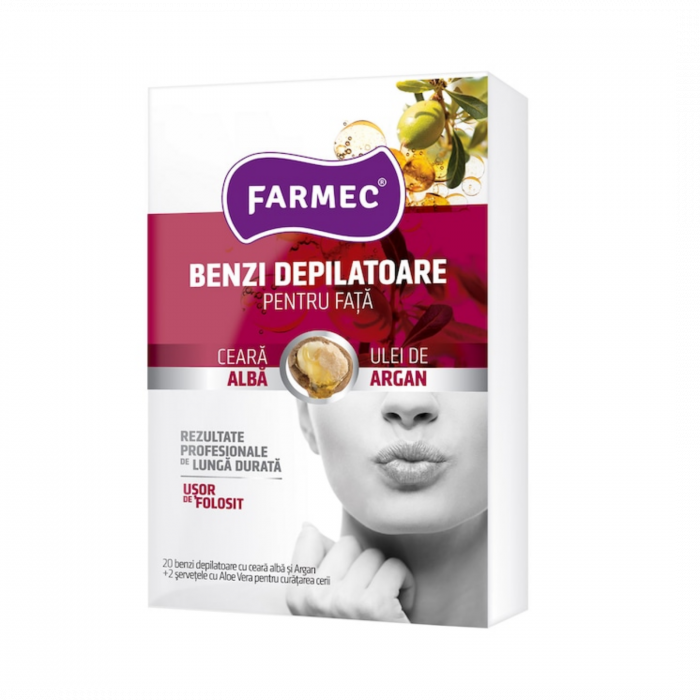 Benzi depilatoare Farmec pentru fata [1]