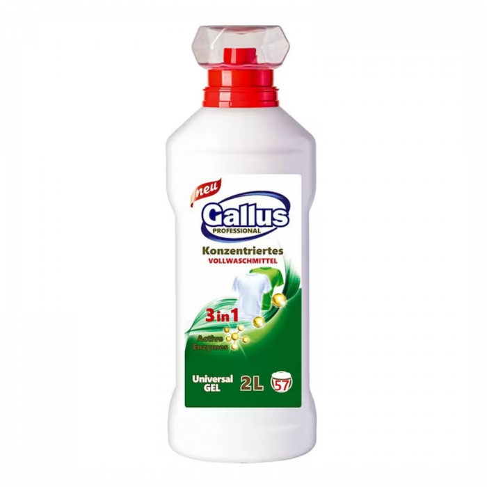 Detergent lichid Gallus Professional Gel 3in1 Universal - 2L [1]