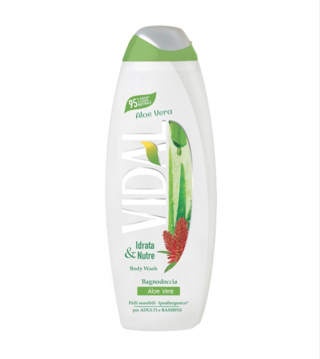 Vidal Gel de Duș cu Aloe Vera 500ml - Prospețime și Revitalizare [1]