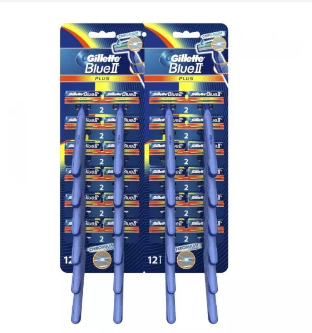 GILLETTE APARAT BLUE ll PLUS ULTRAGRIP 5BUC/SET [1]