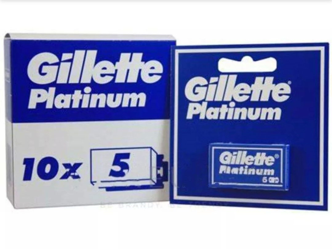 GILLETTE LAME RAS PLATINUM 50BUC/SET [1]