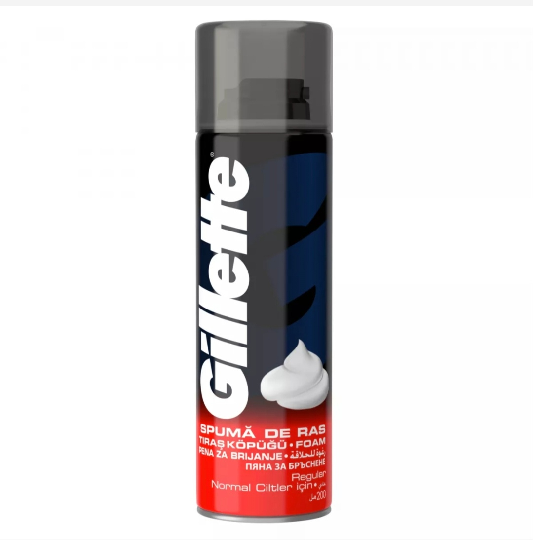 GILLETTE SPUMA RAS PIELE NORMALA 200ML [1]