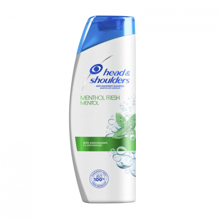 Head & Shoulders Șampon Mentol 625ml - Combaterea Mătreții și Răcorire [1]
