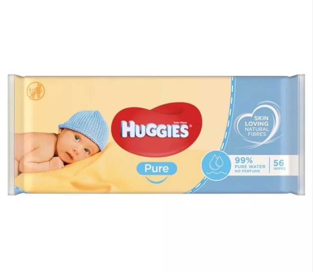 HUGGIES SERVETELE UMEDE PURE 56BUC [1]