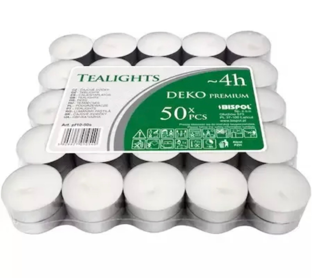 Bispol lumânare pastila 50 buc.per set [1]