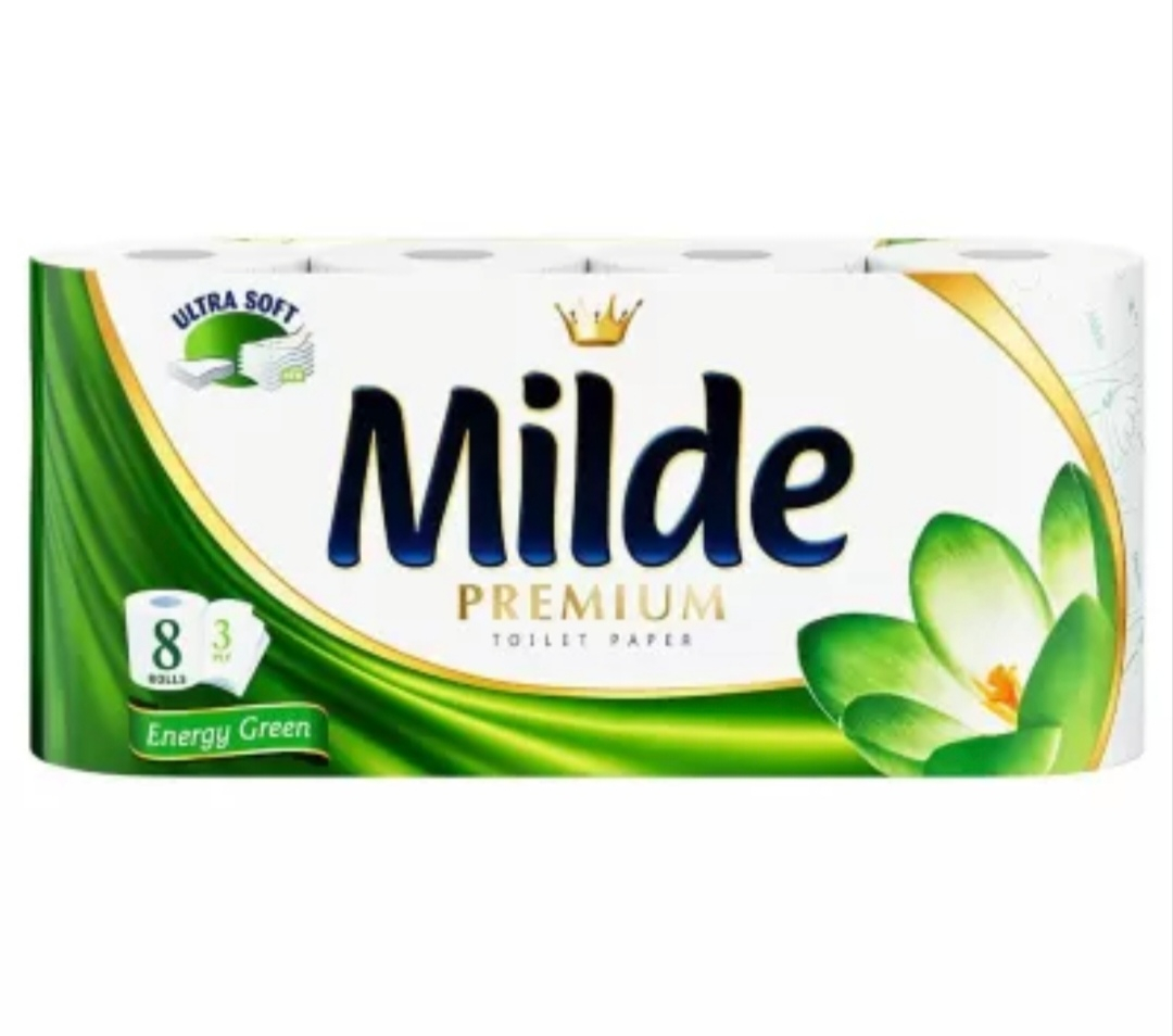 MILDE HARTIE IGIENICA ENERGY GREEN 3STR 8ROLE [1]