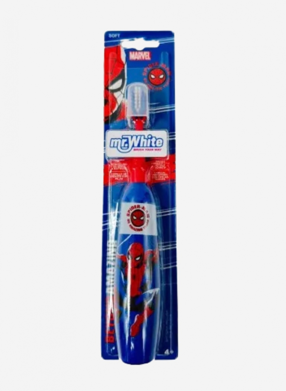 MR.WHITE PERIUTA DINTI KIDS 4+ ELECTRICA SPIDERMAN [1]