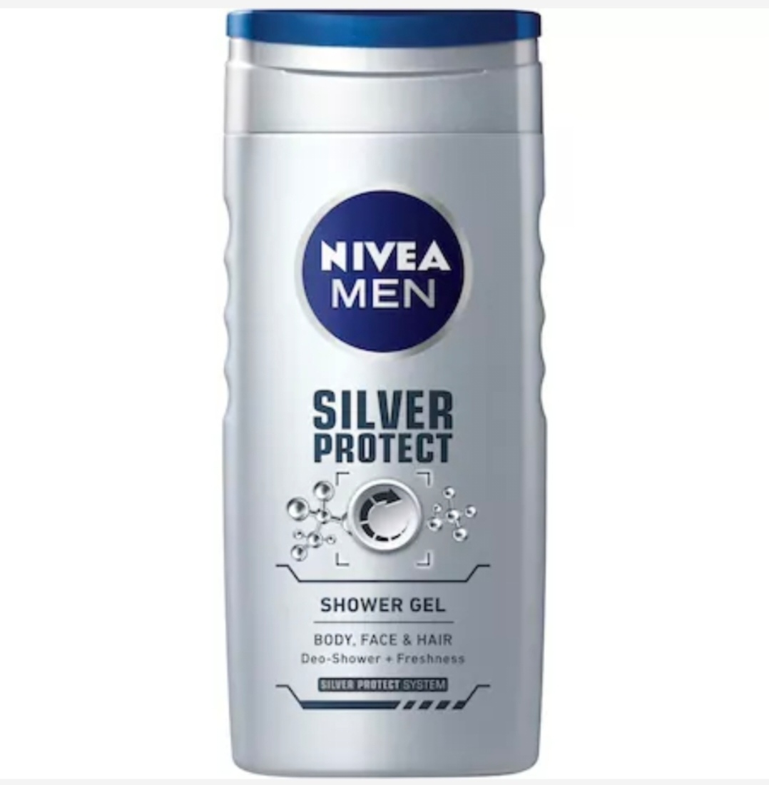 NIVEA GEL DUS MEN SILVER PROTECT 500ML [1]
