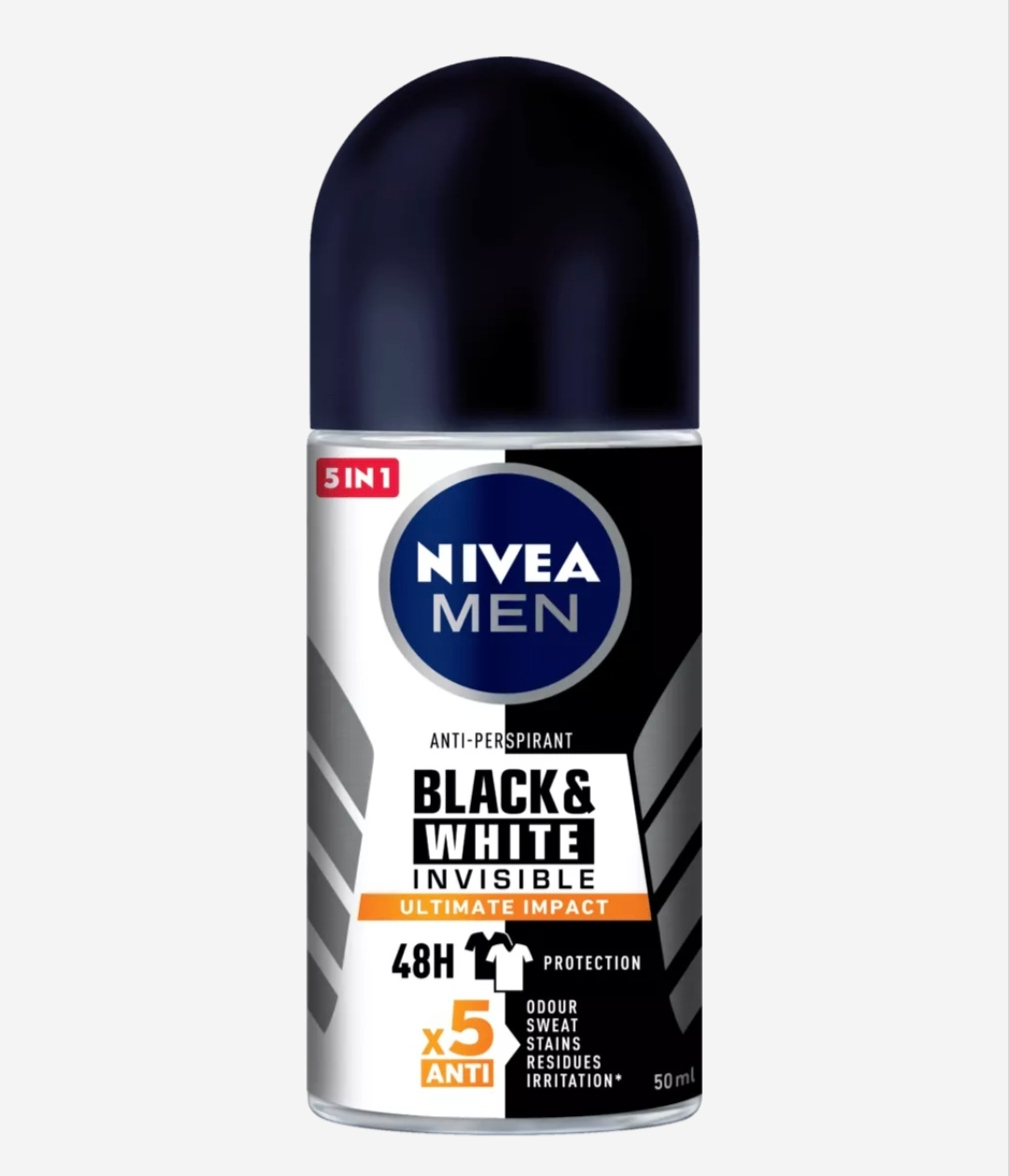NIVEA ROLL-ON MEN BLACK&WHITE ULTIMATE IMPACT 50ML [1]