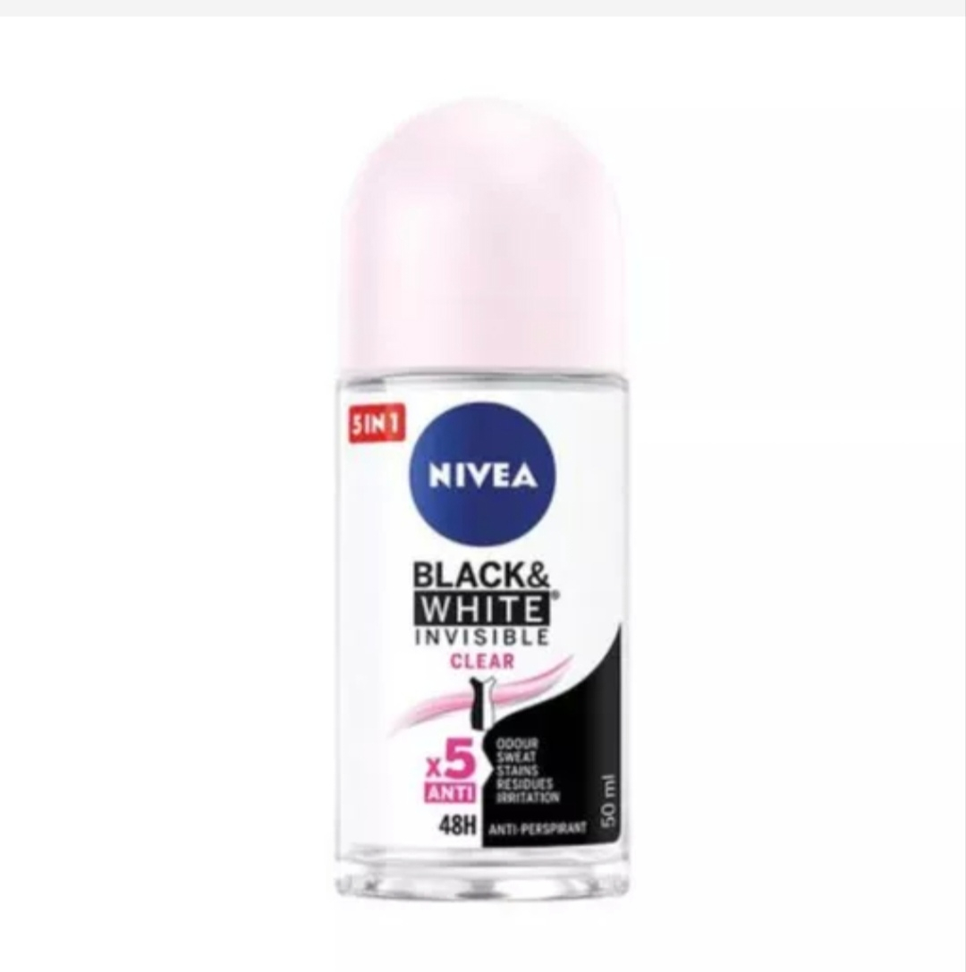 NIVEA ROLL-ON WOMEN BLACK&WHITE CLEAR 50ML [1]