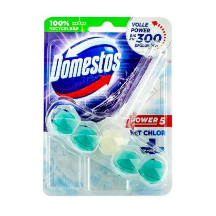 Odorizant WC cu Bile Domestos Power5 Mit Chlor Hygiene - Curățenie Igienică [1]