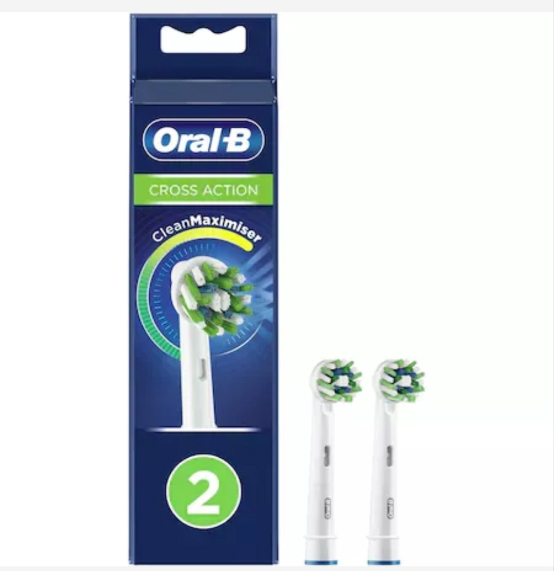 ORAL B REZERVA CAPETE PERIUTA ELECTRICA CROSS ACTION 2BUC [1]