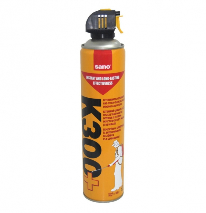 Pachet - 3 x Sano K300+ insecticid spray universal, 630 ml [2]