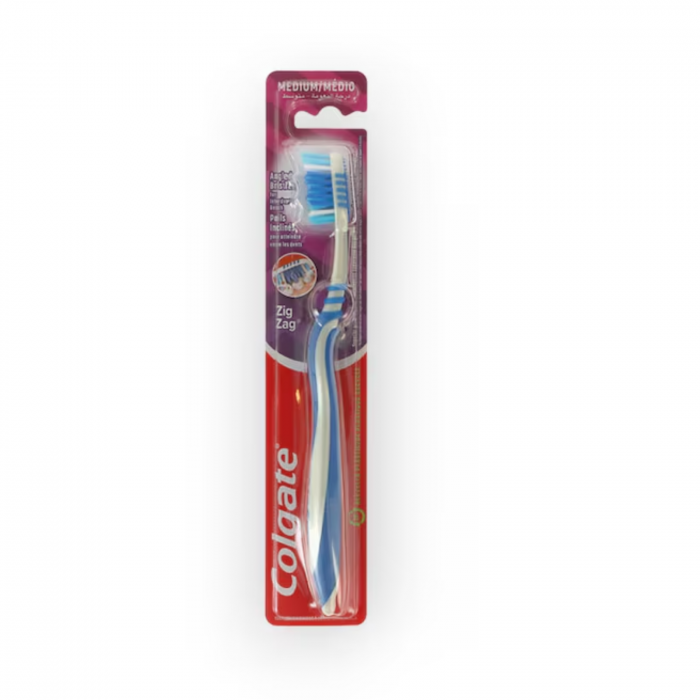 Periuță de Dinți Colgate Zig Zag - Medie | Curățare Eficientă [1]