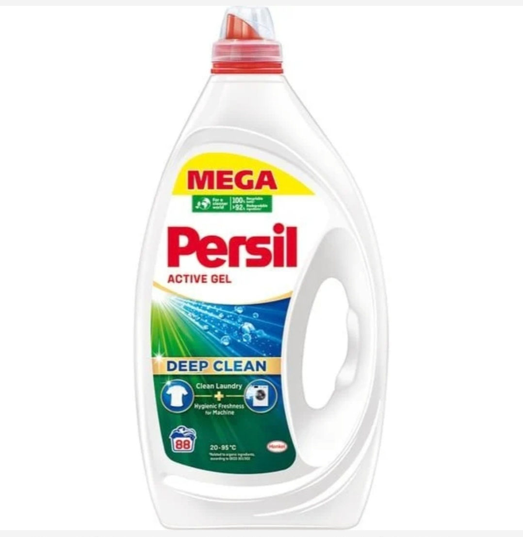 Persil Active Gel Mega Deep 4,95 L - 88 Spălări [1]