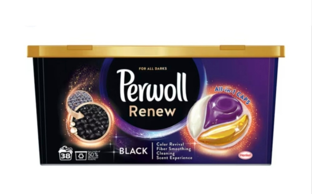 Perwoll Detergent Capsule Renew Black, 38 capsule [1]
