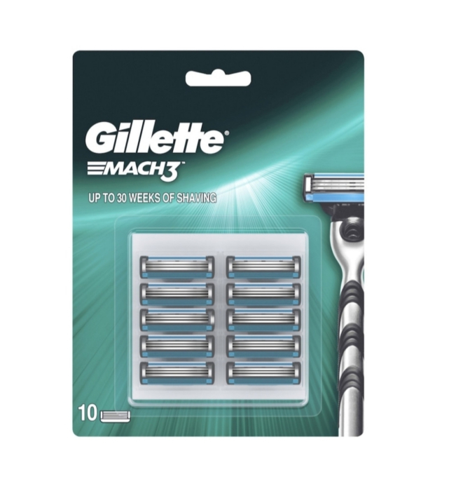 Rezerve aparat de ras Gillette Mach3 set de 10 buc [1]