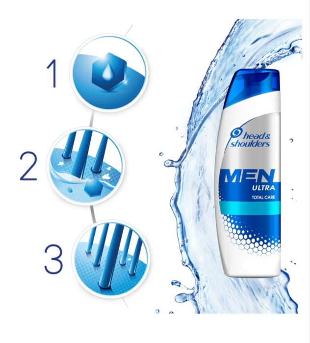 Sampon anti-matreata Head&Shoulders Men Ultra Total Care 675 ml [2]