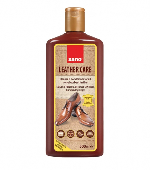 SANO Leather Care, 500 ml - Soluție pentru Articole din Piele [1]