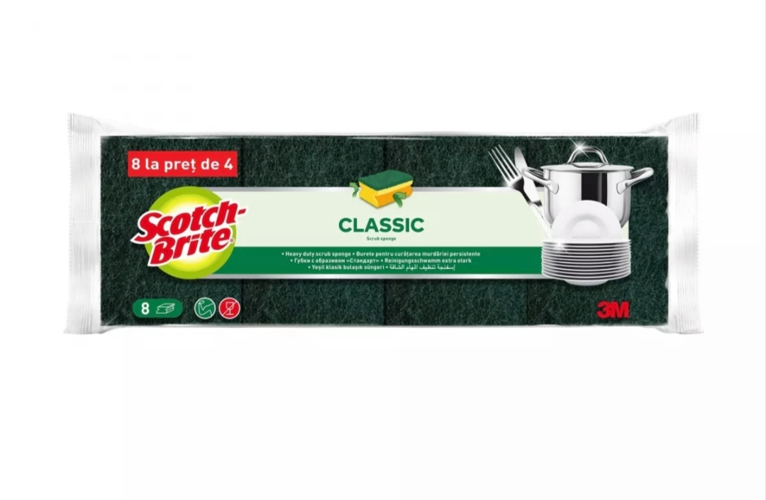 SCOTCH BRITE BURETE CLASSIC 8BUC [1]