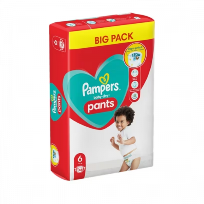 Scutece Chilotel Pampers Pants Mărimea 6 - 46 Buc | Mișcare Liberă [1]