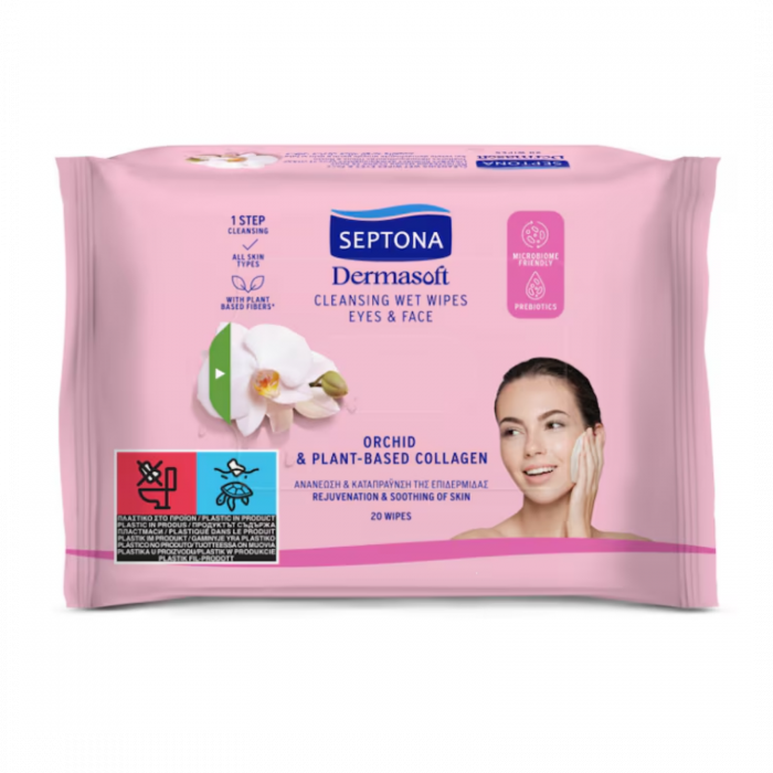 Servetele demachiante Septona Orhidee - 20 buc. [1]