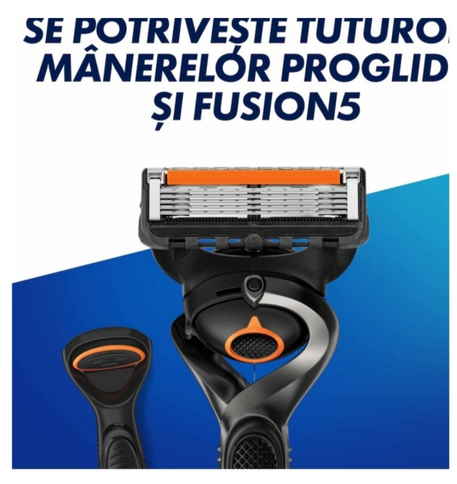 Set rezerve interschimbabile Gillette Proglide, 12 lame, pentru aparate de ras umede, pentru bărbați [5]