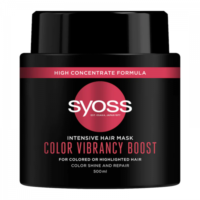Syoss Color Vibrancy Boost Mască de Păr 500ml - Păstrarea Culorii [1]