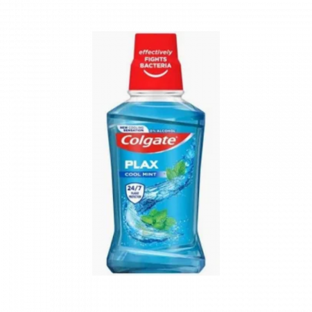 Pasta de Dinți - Apă de Gură Colgate Plax Cool Mint - 250 ml | Răcorire și Protecție