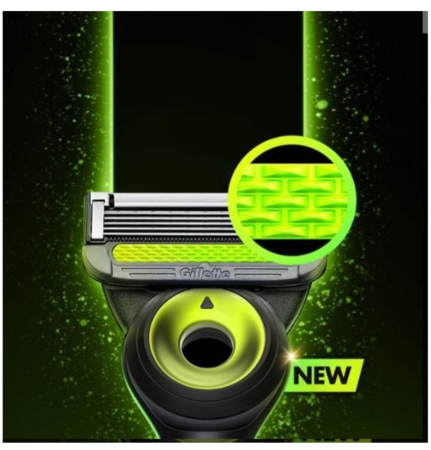 Aparat De Ras Gillette Labs, Cu Element De Curatare, Husa De Calatorie, 5 Lame, Suport Magnetic [2]