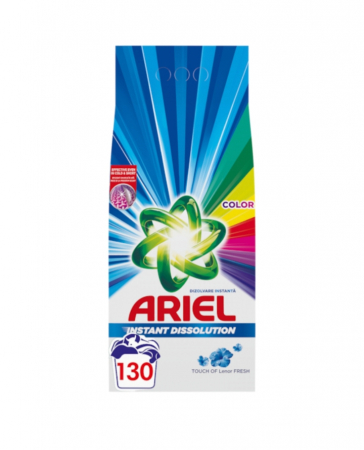 Detergenți de rufe - Ariel Color Touch of Lenor 9.75 kg detergent pudra