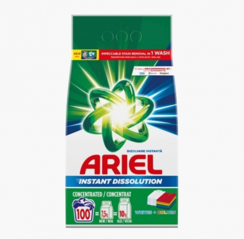 Detergenți de rufe - ARIEL DETERGENT AUTOMAT WHITES&COLOR 7.5KG