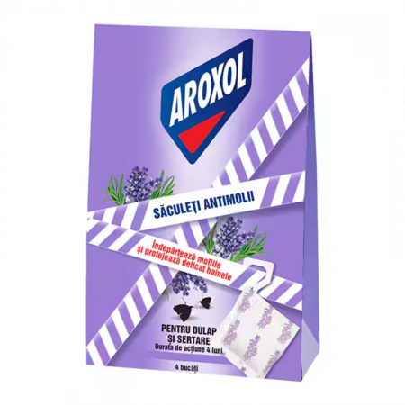 Solutii antitantari - Saculeți antimolii Aroxol - 4 buc