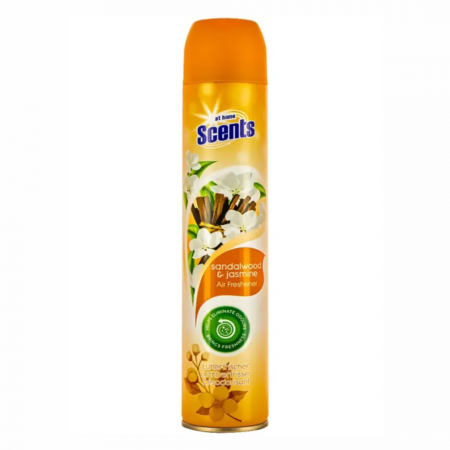 Odorizante de Camera și Baie - At Home Spray odorizant cameră Sandalwood & Jasmine, 400 ml