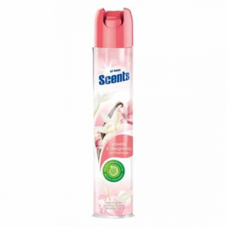 Odorizante de Camera și Baie - At Home Spray odorizant cameră Vanilie și Magnolie, 400 ml