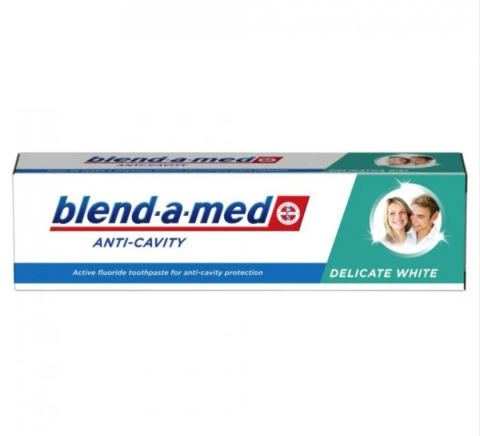 Pasta de Dinți - BLEND-A-MED PASTA DINTI ANTI CAVITY DELICATE WHITE 75ML
