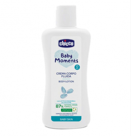 Copii - Chicco Lotiune de Corp 200 ml O+ - Hidratare Delicată pentru Bebeluși