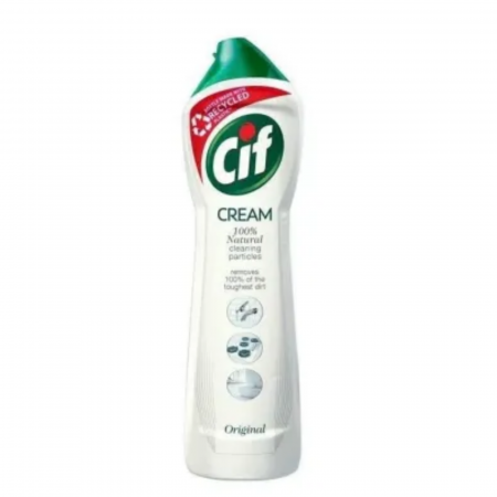 Degresant Baie și Bucătărie - Cremă Abrazivă Cif Original - 750ml | Curățare Puternică pentru Suprafețe