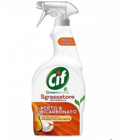 Degresant Baie și Bucătărie - Degresant Universal Cif cu Oțet și Bicarbonat - 650ml | Soluție Puternică pentru Orice Suprafață