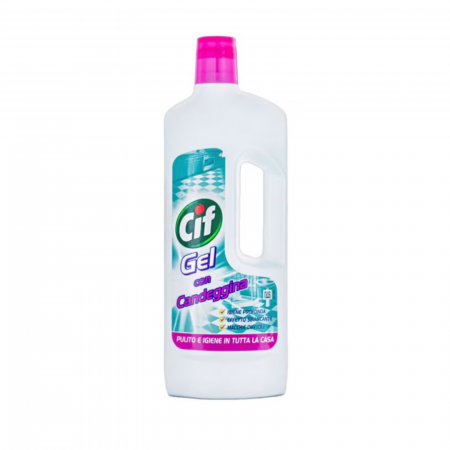 Soluții pentru Parchet ,Gresie și Mobilă - Gel Curățat Multisuprafețe Cif - 750ml | Curățare Puternică cu Clor
