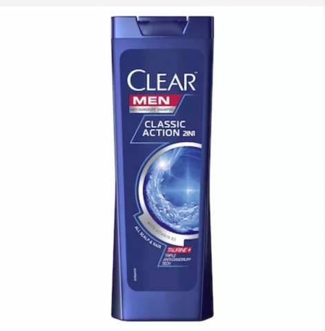 Șampoane și Geluri de Duș - CLEAR SAMPON PAR MEN CLASSIC ACTION 2IN1 250ML