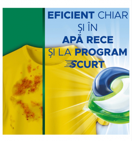 Detergent de rufe capsule Ariel All in One PODS Color, 58 spalari [1]