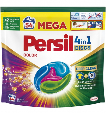 Detergenți - Detergent rufe Persil 4in1 Discs Color 54 spălări