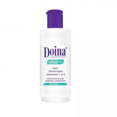 Creme , Demachiante și Dischete - Lapte antistres Doina vitamizant cu vitamina C si E - 200ml