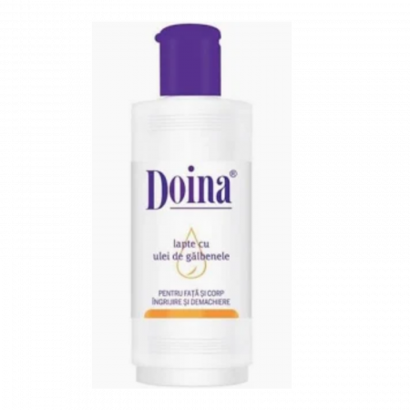 Creme , Demachiante și Dischete - Lapte Doina pentru fata si corp cu ulei de galbenele - 200ml